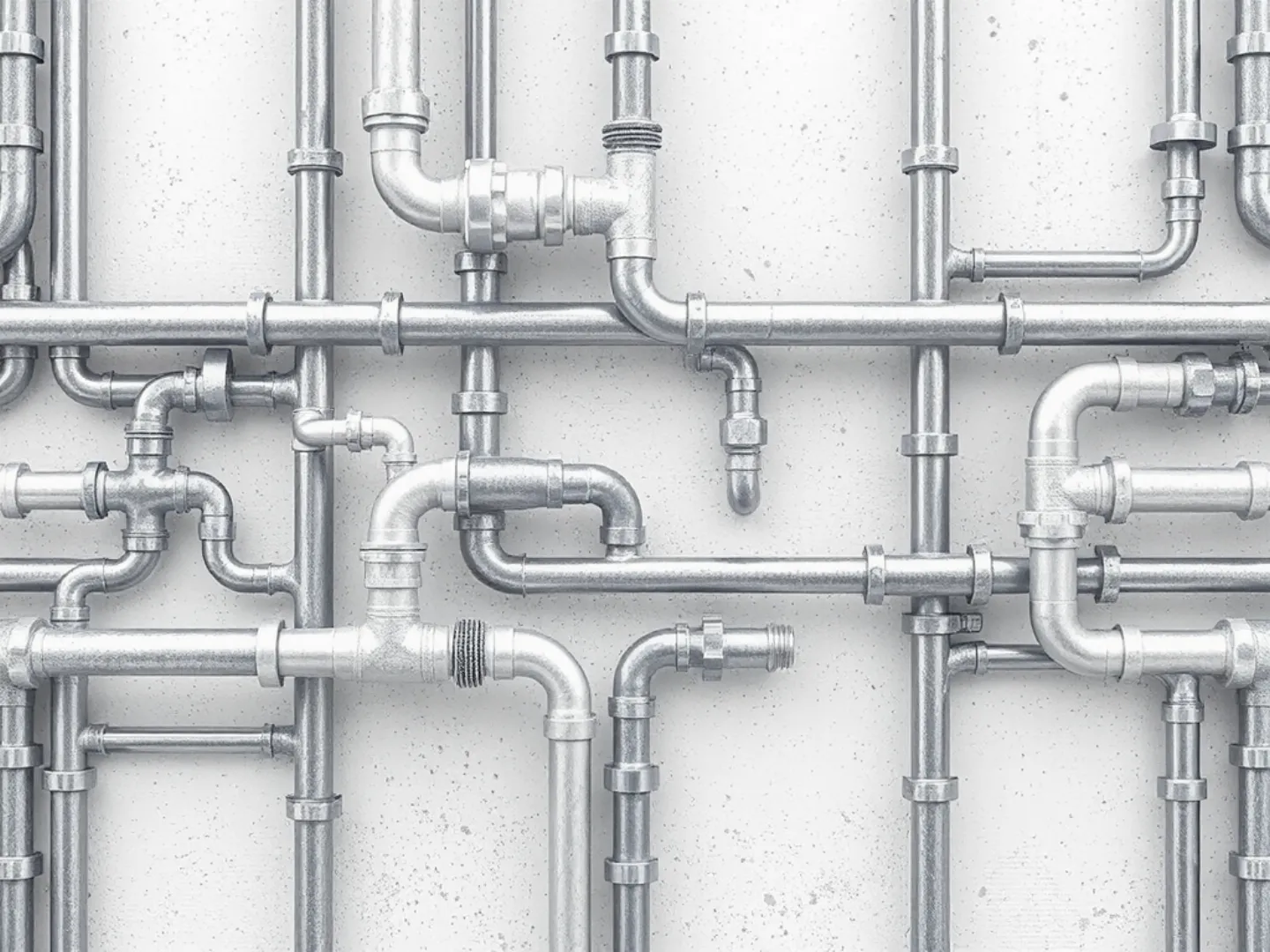 Plumbing pipe background pattern